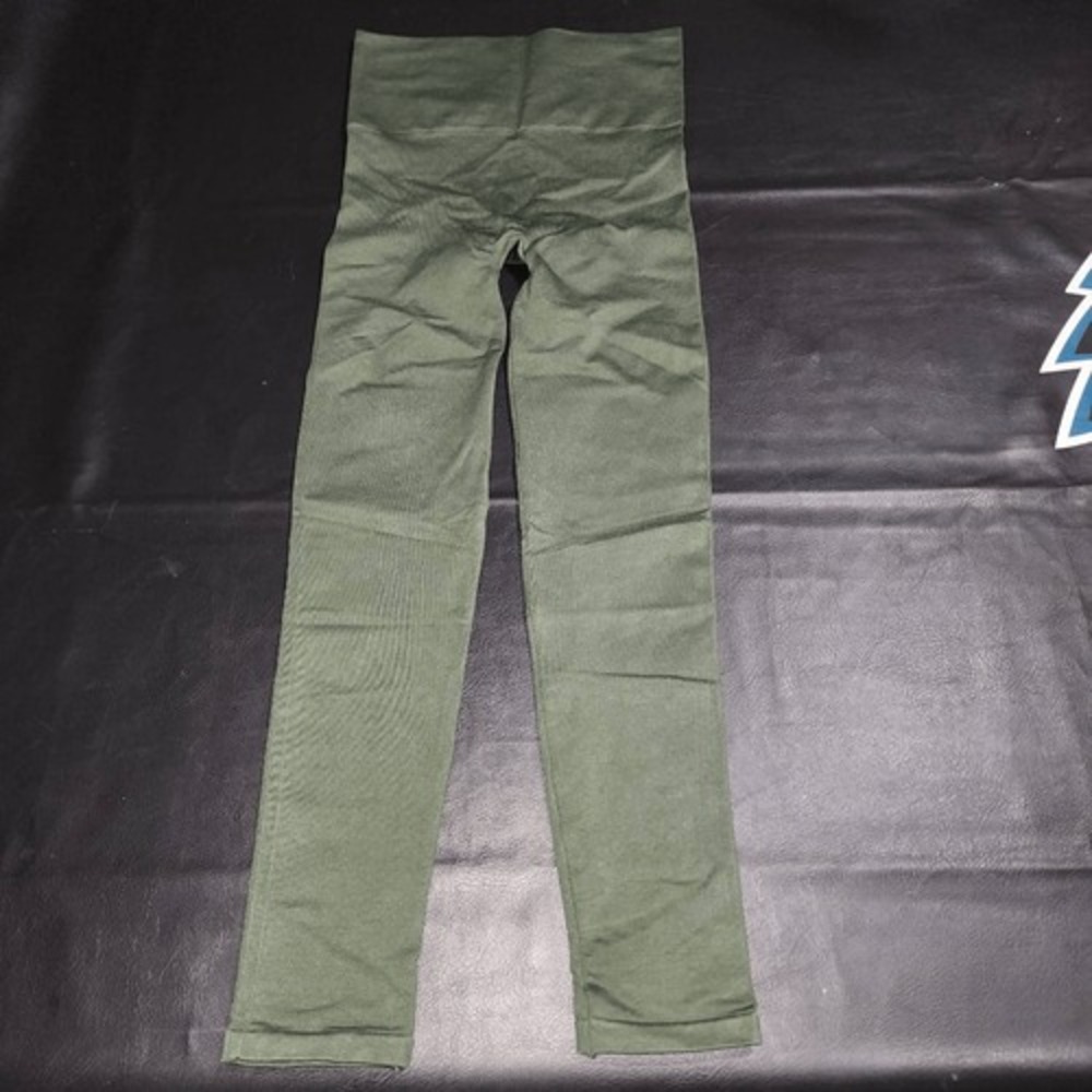 Blanqi Womens Forest Night Green‎ Hipster Support Leggings Small